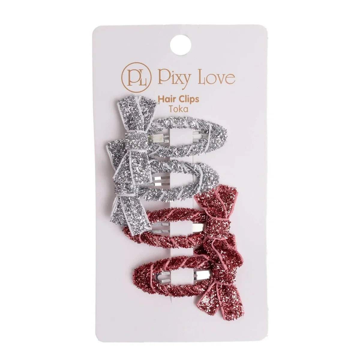 Pixy Love Baby Hair Clips (One Size)