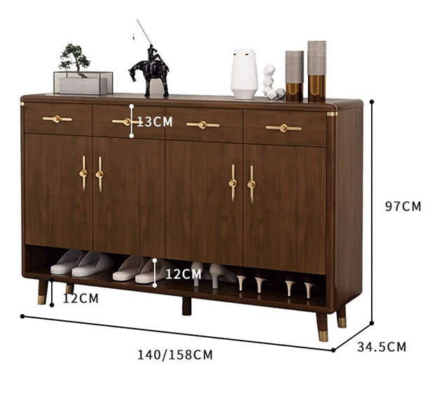 Piper Shoe Storage, Wood