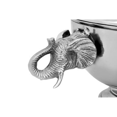 Yala 4 Bottles Elephant Wine Cooler With Lid