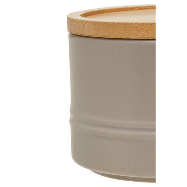 Fenwick Grey Small Stoneware Canister