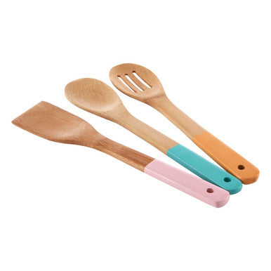 Aleki 3 Piece Bamboo Kitchen Utensil Set