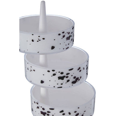 Rota 3 Piece Speckled Rotary Storage Set