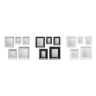 Judkins Black Frame 5 Piece Mirror Set