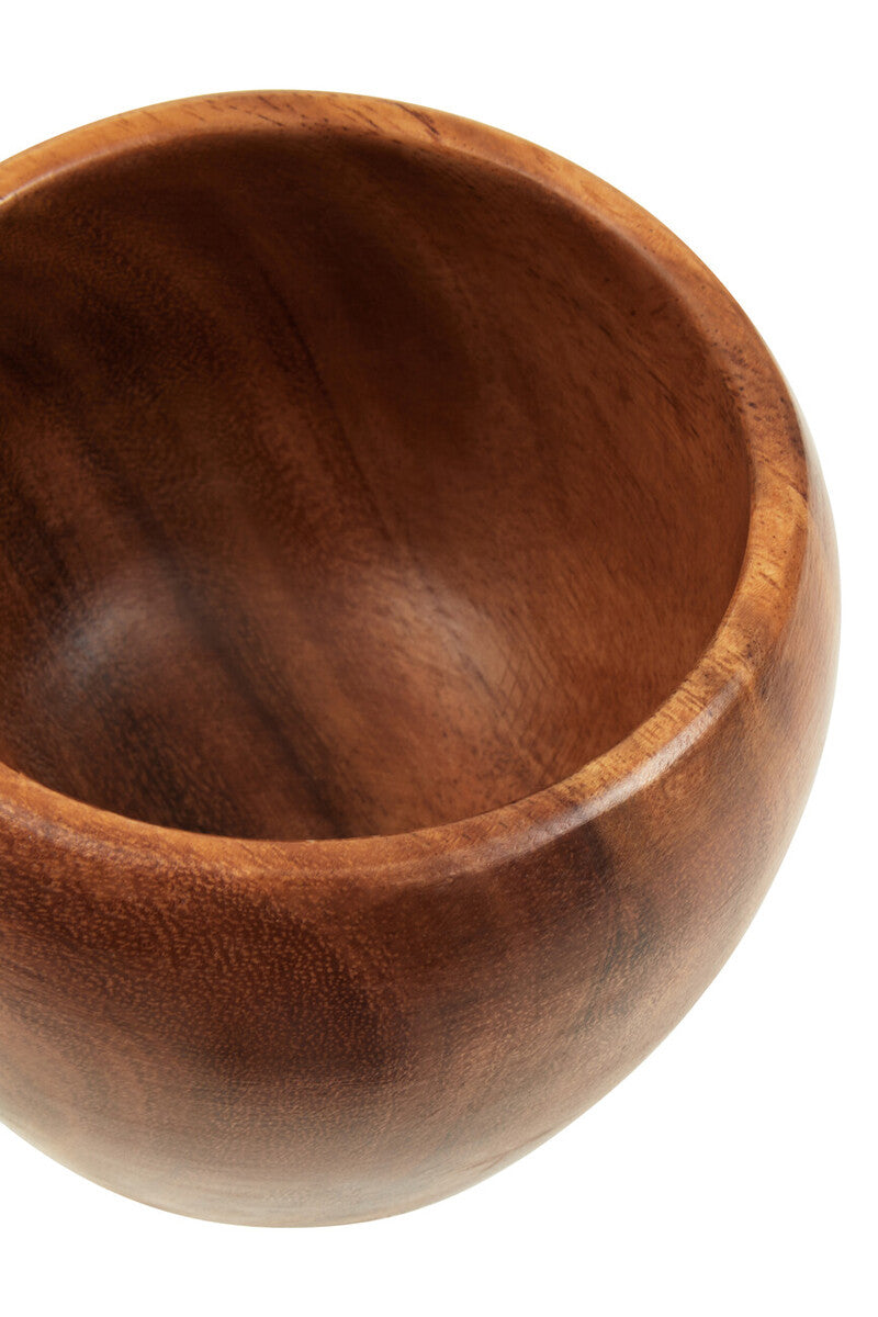 Kora Acacia Wood Tapered Mortar and Pestle