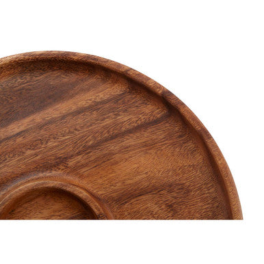 Kora Acacia Chip And Dip Dish