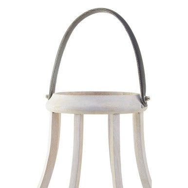 Jain Curved Wood Lantern