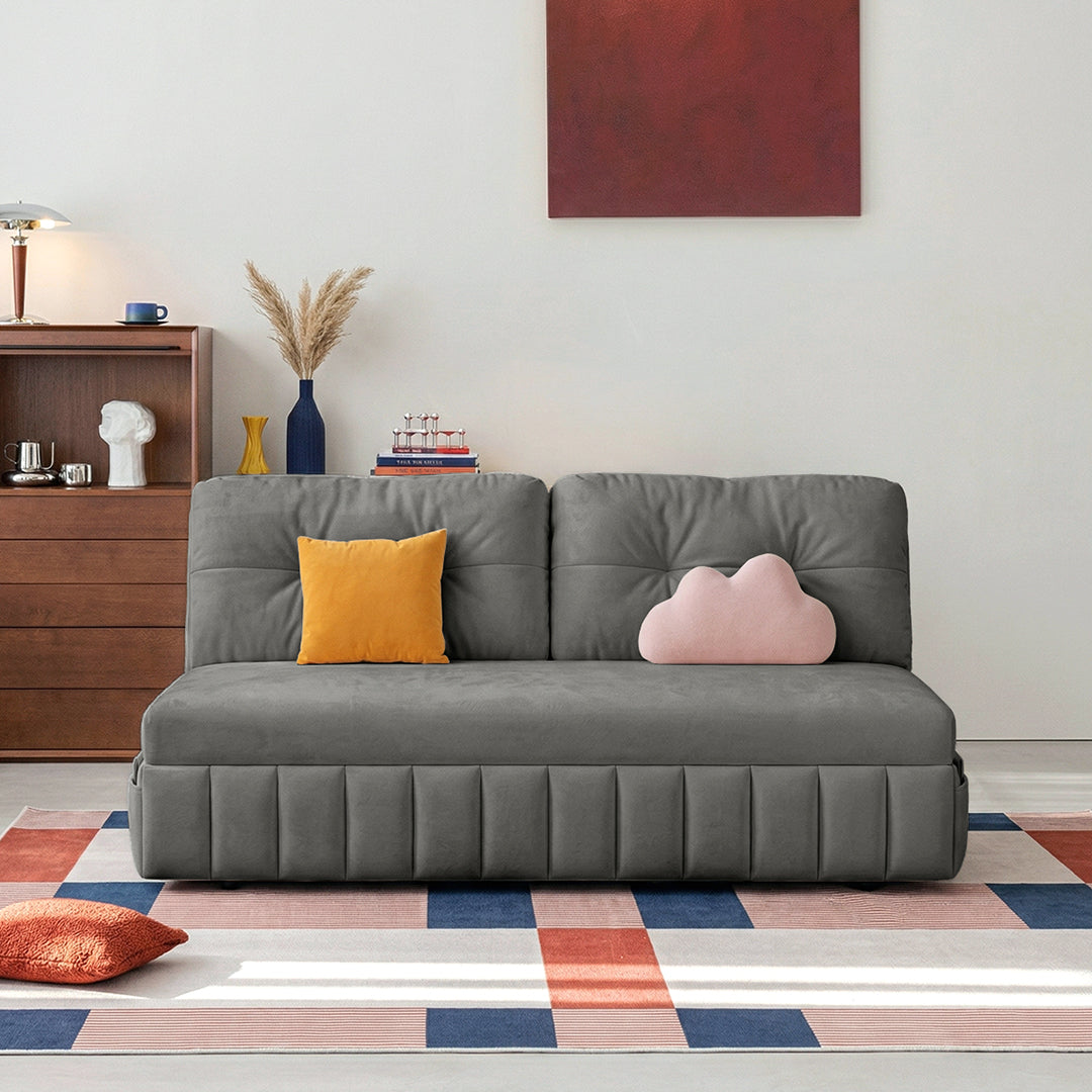 Mehta Single Seater Sofa Bed, Two Seater Sofa Bed, Blue