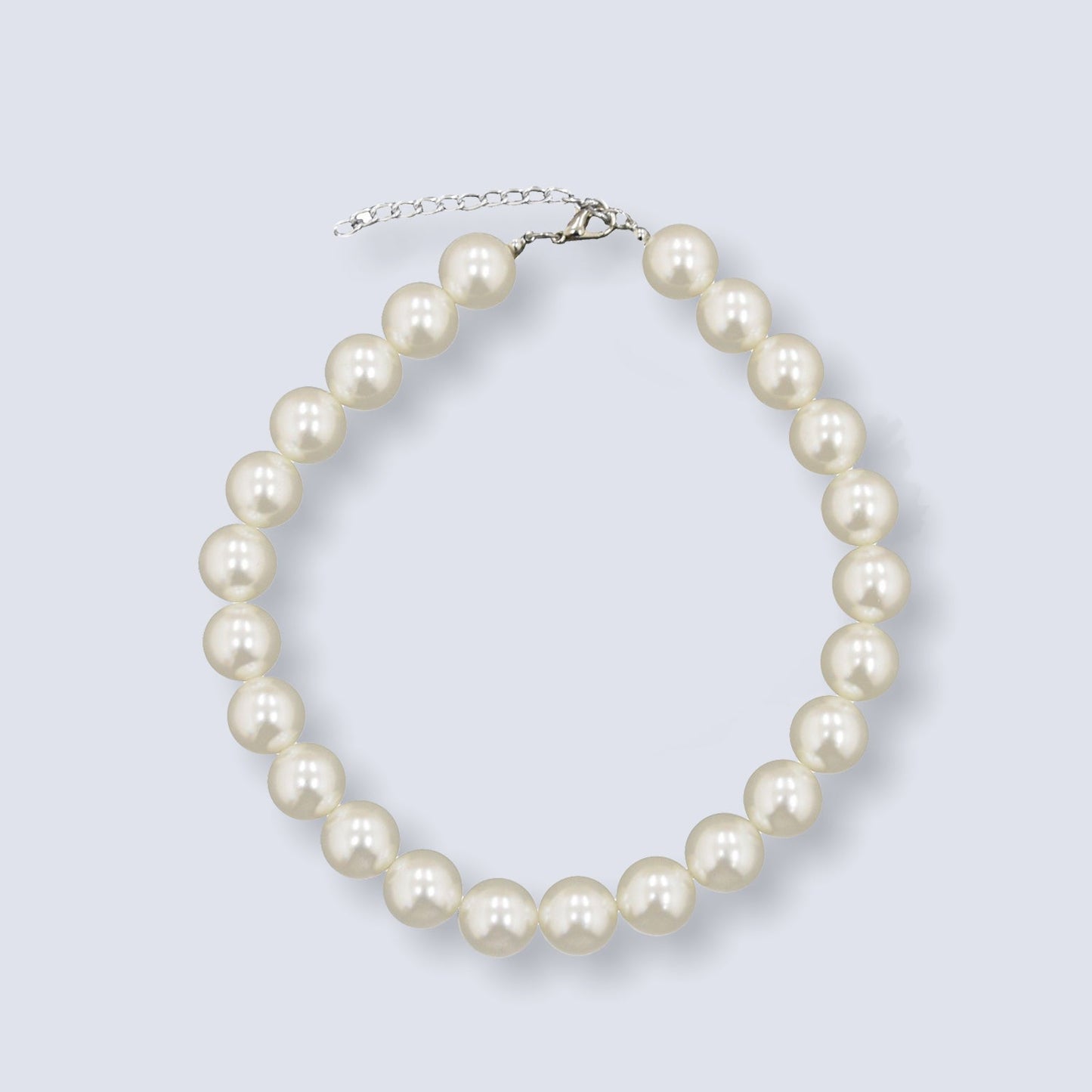Big Pearl Necklace Choker Rocky Horror Frank N Furter Costume 18mm Halloween