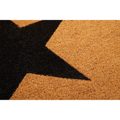 Filta Black Star Extra Large Coir Doormat