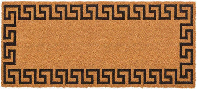 Filta Greek Key Design Extra Large Coir Doormat