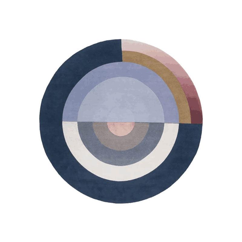 Halo Round Wool Rug, Various Shapes Available