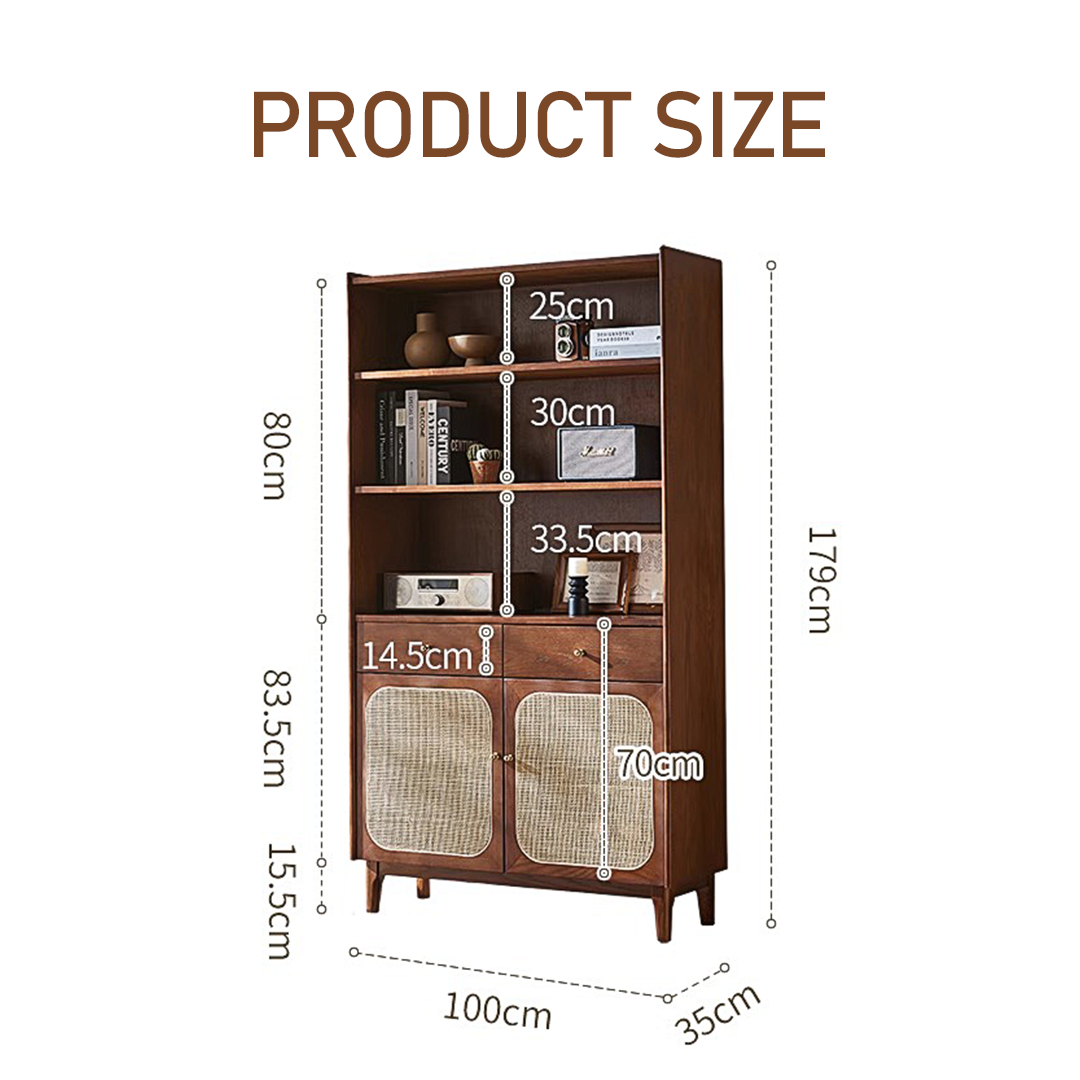 Ruby Tall Sideboard, Antique Sideboard