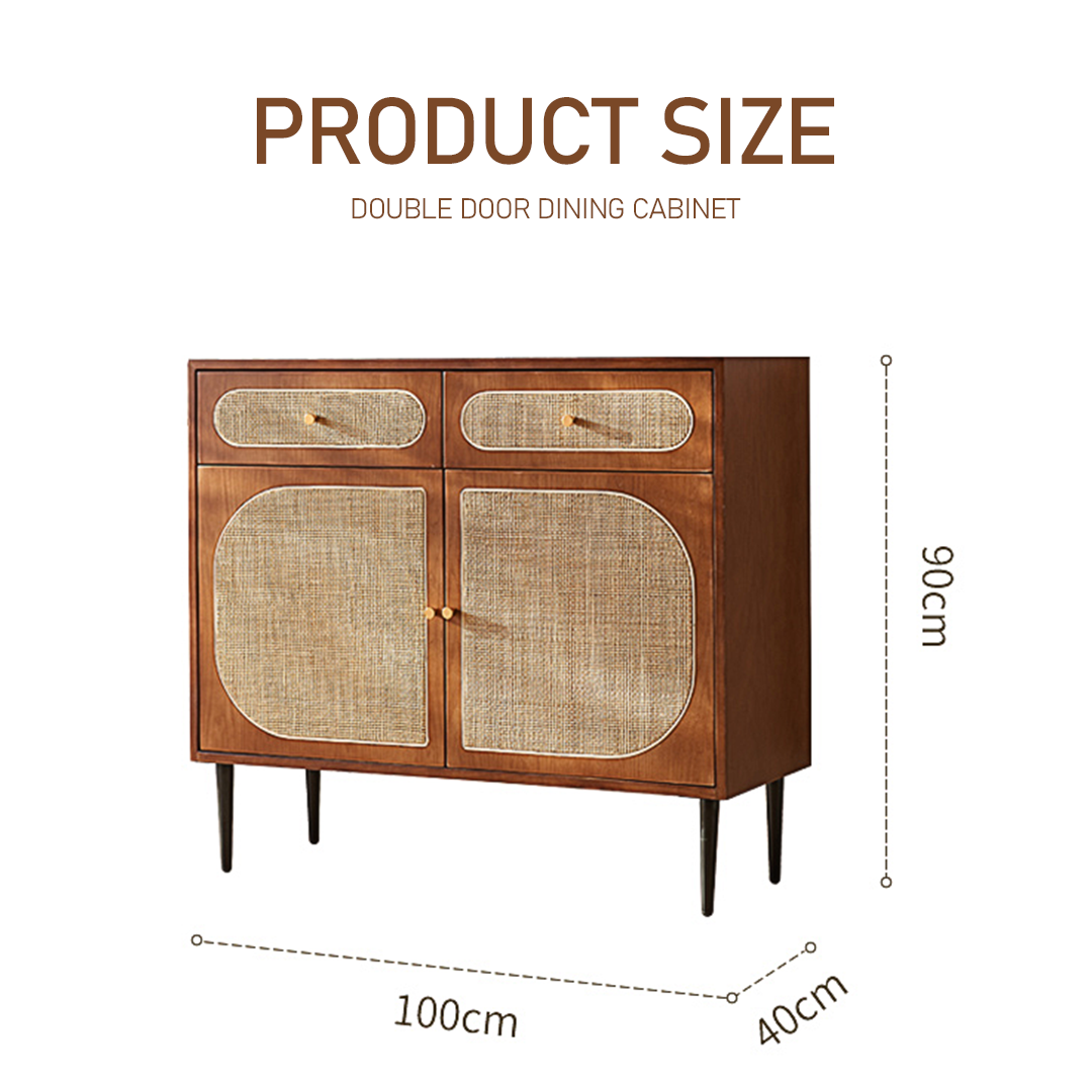 Berlinda Rattan Sideboard