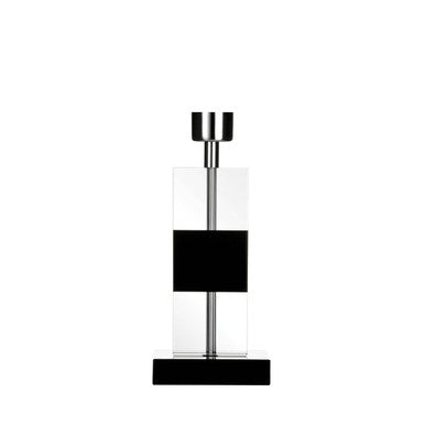 Milagro Black Crystal Lamp Base