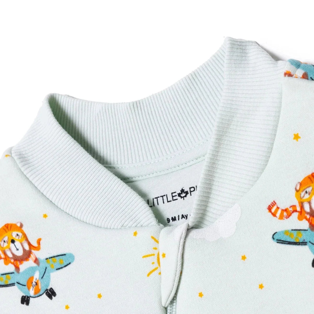 Little Plane Animal Print 2.5 Tog Long Sleeve Footless Baby Sleep Bag (9 Months to 5 Years)