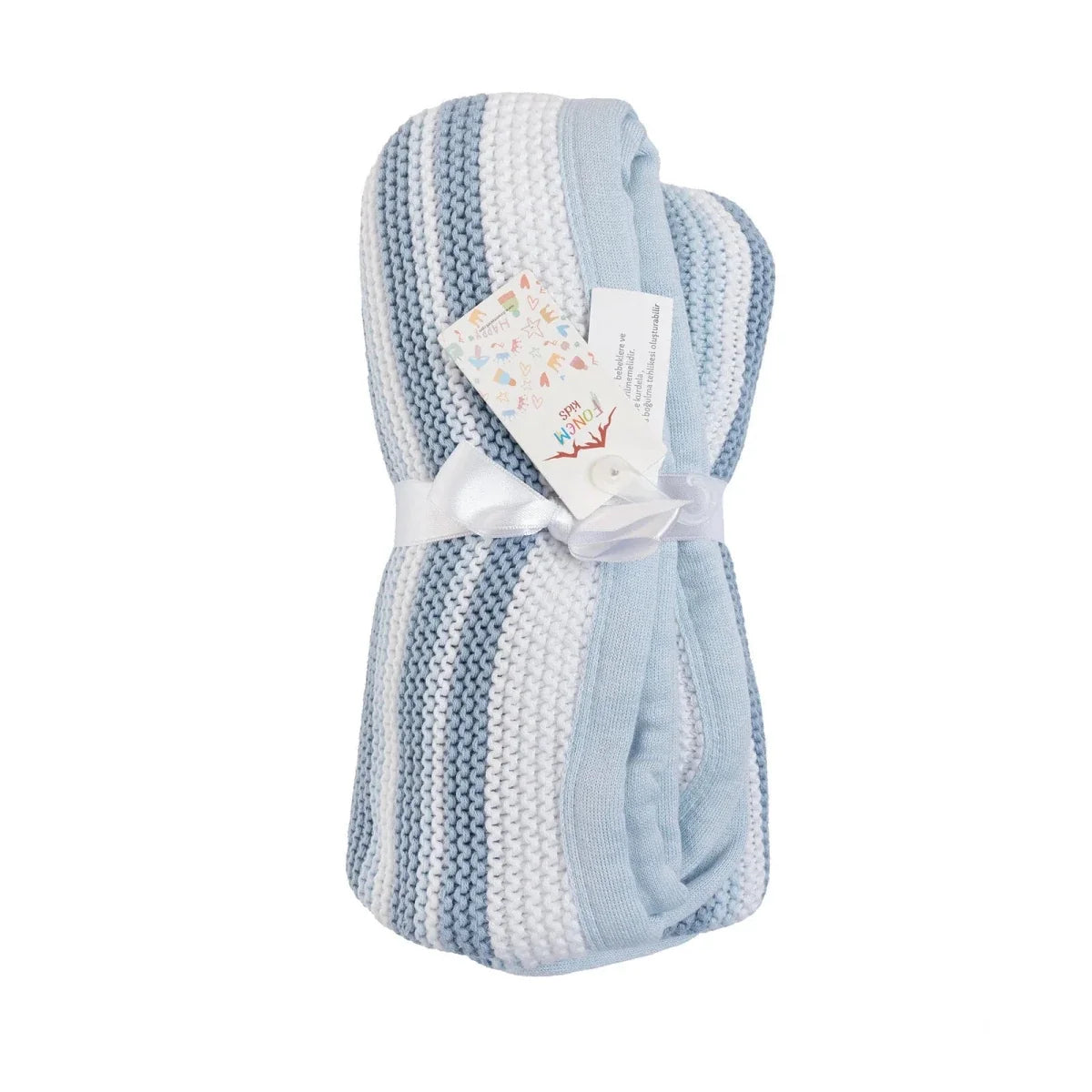 Little Dreams Knitted Baby Blanket (90 x 100 cm)