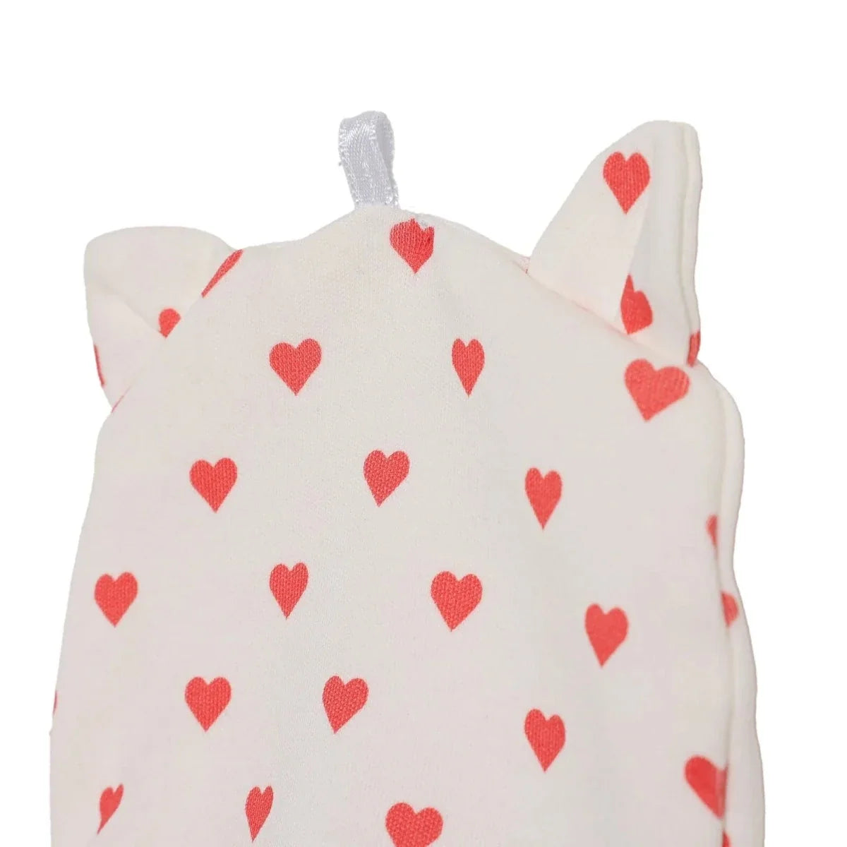 HelloBaby Heart Print Interlock Baby Hat (Newborn)