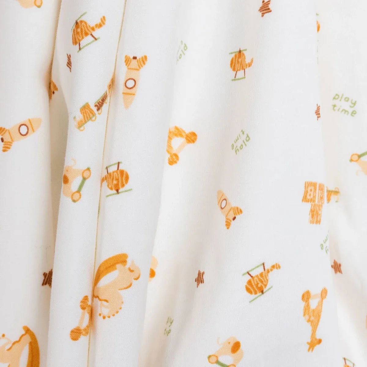 Little Dreams Rocket Print Jersey Baby Blanket (80 x 90 cm)