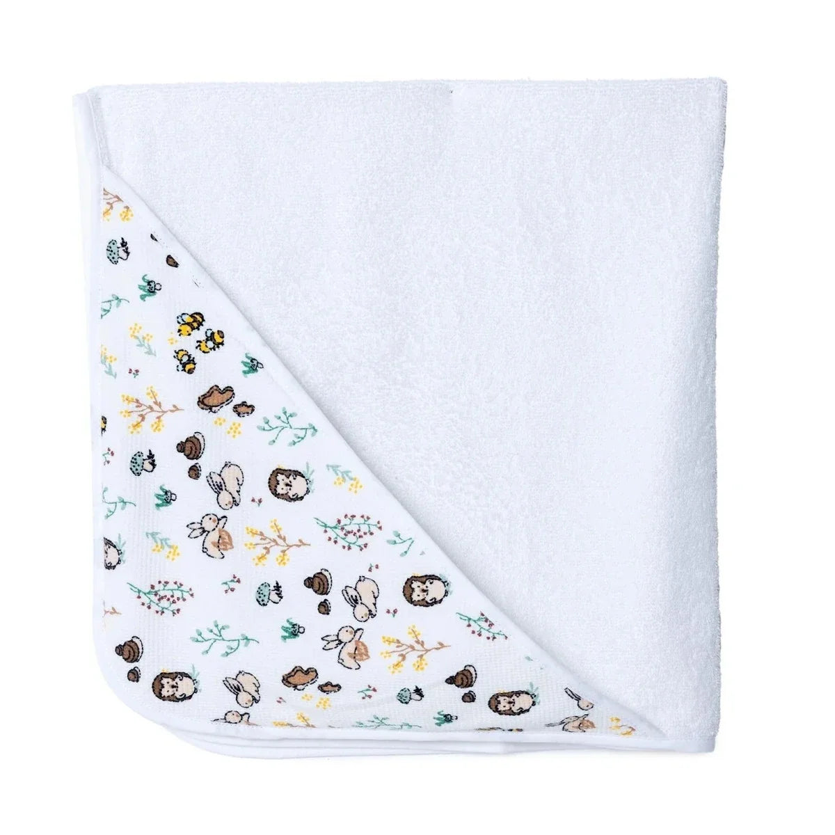 Mollia Animal Print Baby Bath Towel (75 x 75 cm)
