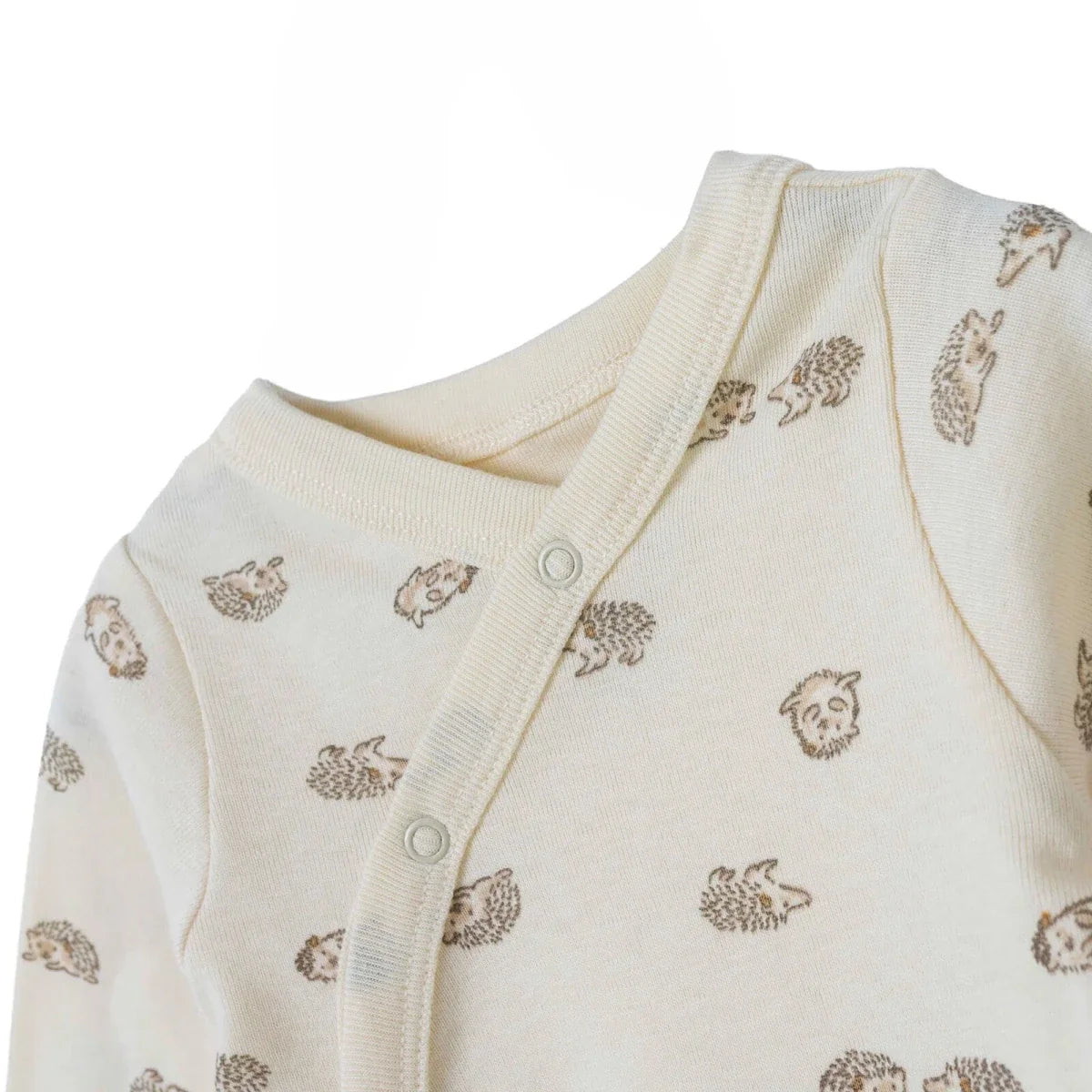 HelloBaby Animal Print Long Sleeve Baby Bodysuit (Newborn to 6-9 Months)