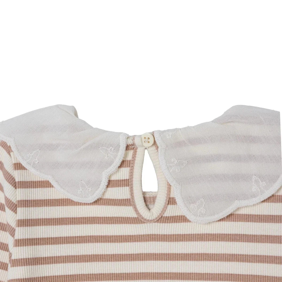 HelloBaby Lace Collar Long Sleeve Baby Top & Leggings Set (3-6 Months to 4-5 Years)