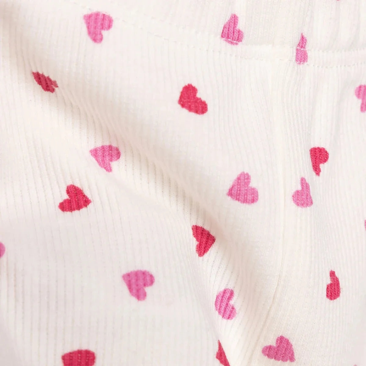 HelloBaby Printed Ribbed Baby Leggings (1-3 Months to 12 Months)
