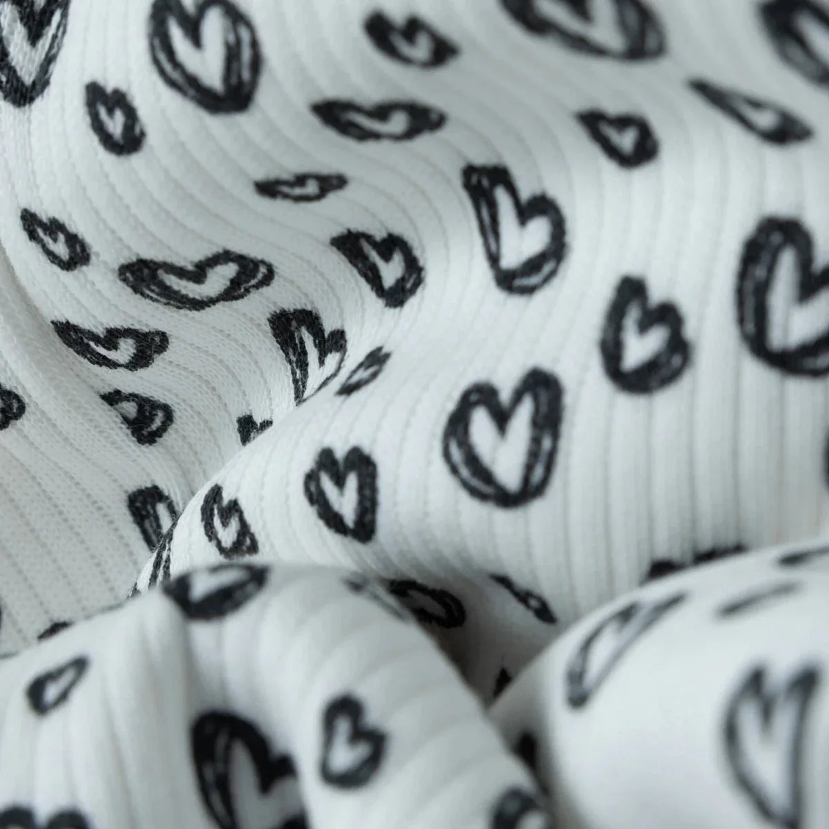 HelloBaby Heart Print Interlock Baby Leggings (1-3 Months to 12 Months)