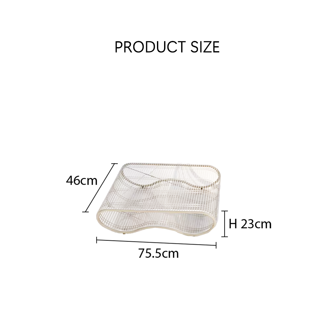 Oceana Sunbathing Bed, Sun Garden Lounger, White