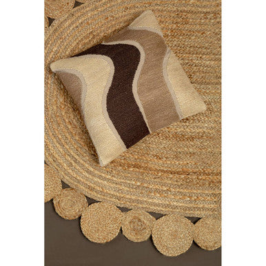 Bosie Demir Oval Woven Jute Rug