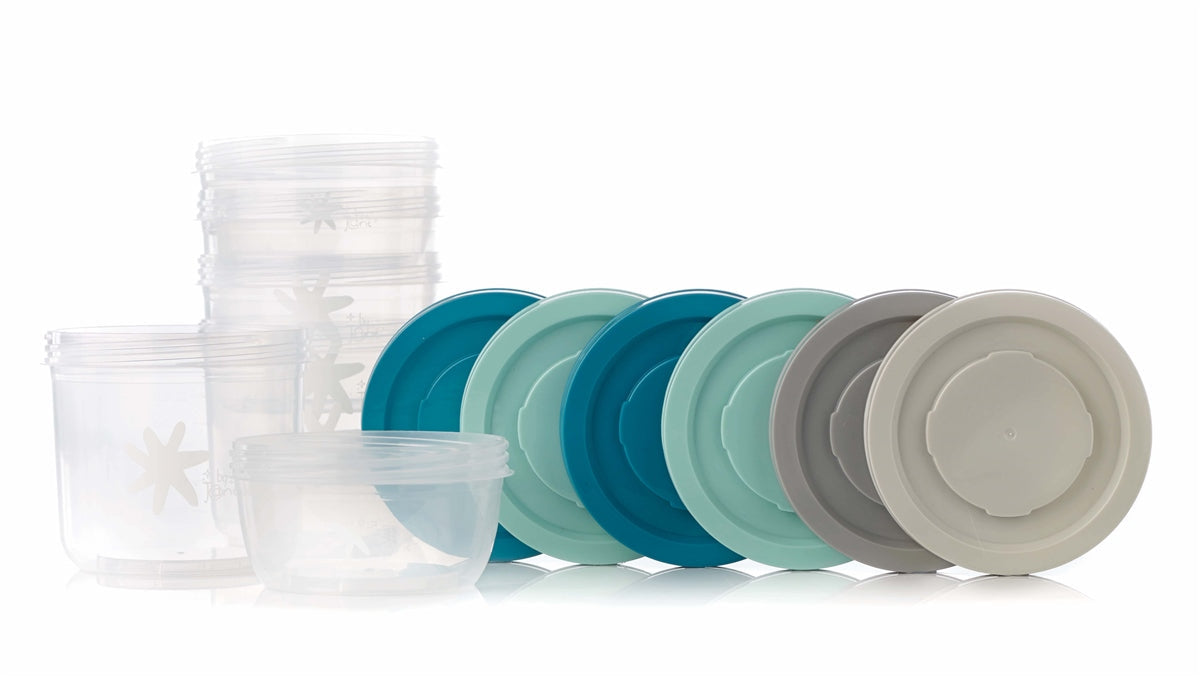 Stackable Baby Bowls / Food Containers, pack of 6