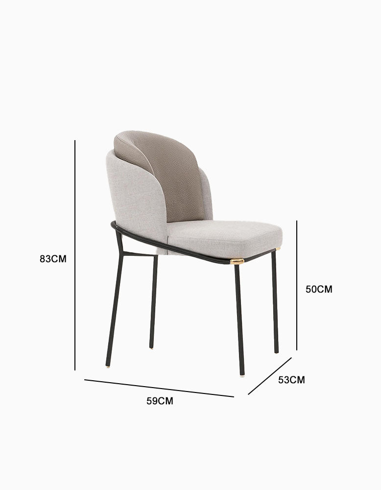 Y7 Velvet Dining Chair