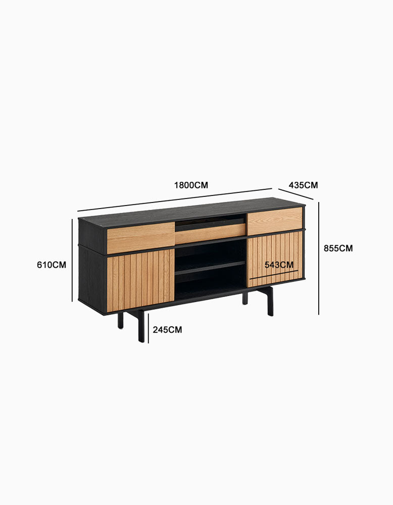 Elegant Sideboard, Oak