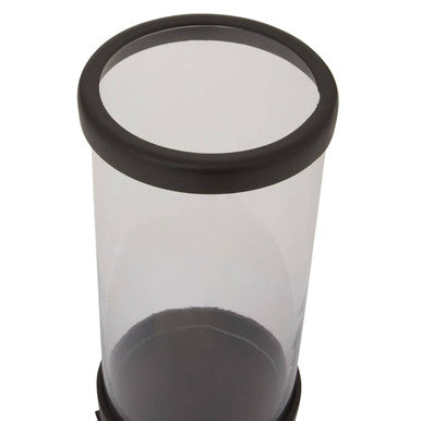 Ryley Black Candle Holder