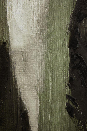 Astratto Green Multi Coloured Abstract Textured Wall Art