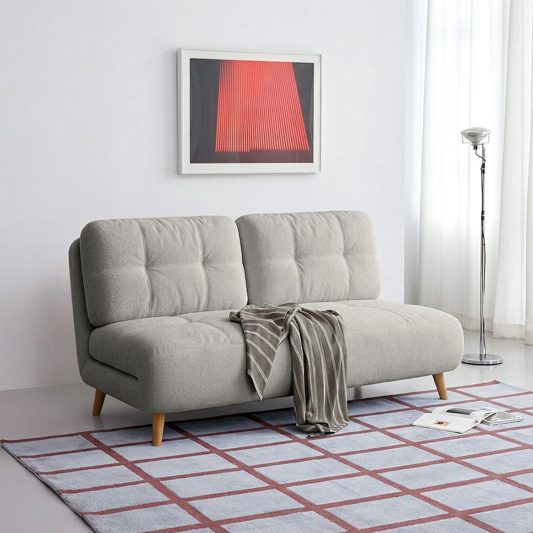 Evans Single Seater, Two Seater Sofa Bed, Velvet