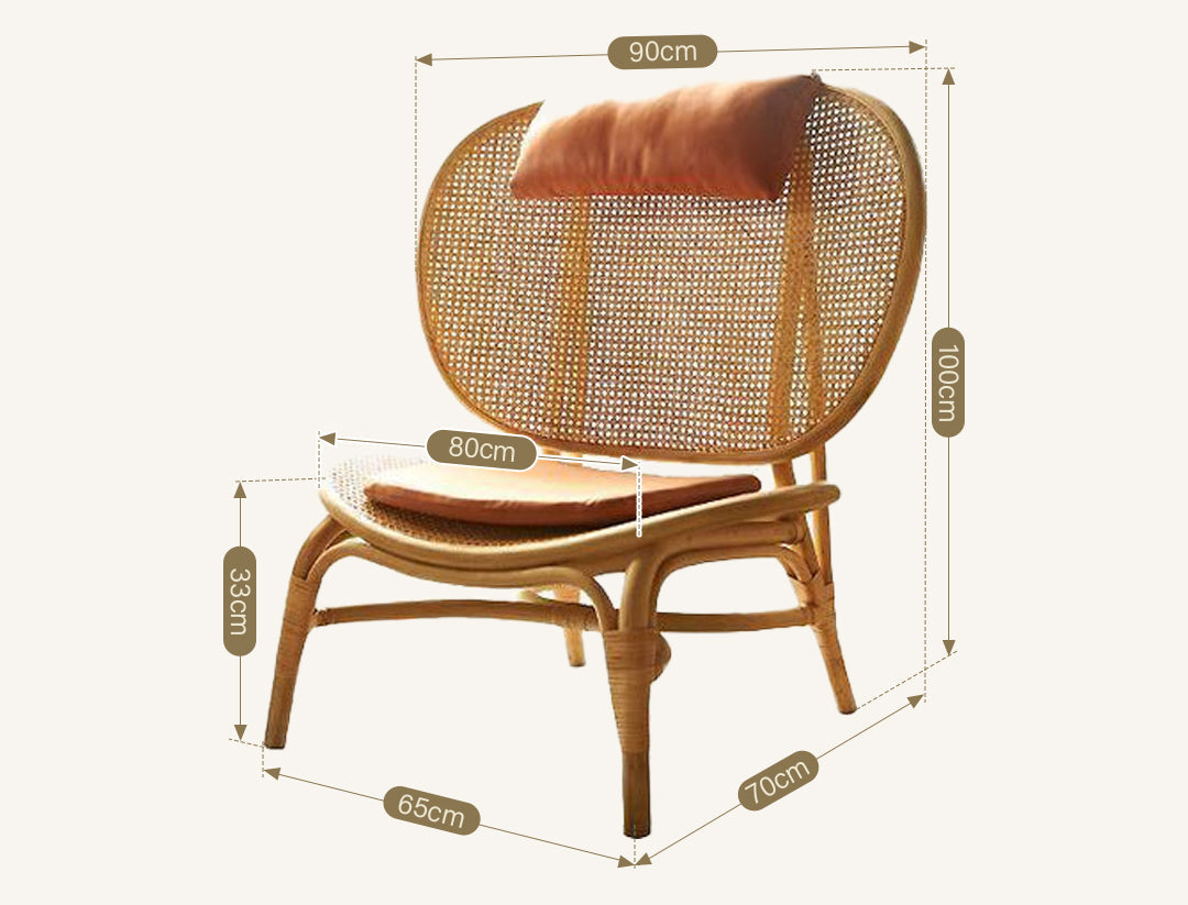 Angelina Rattan Armchair