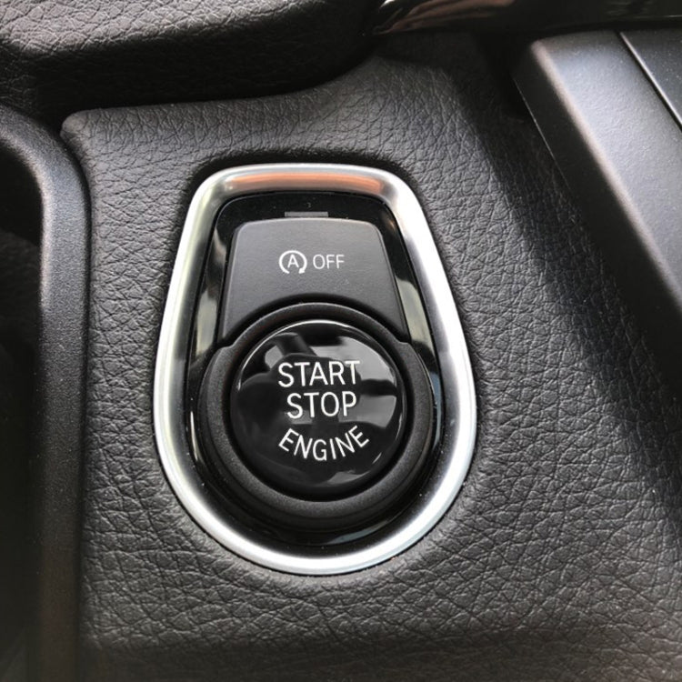 Car Engine Start Key Push Button Cover for BMW G / F Chassis, with Start and Stop, For BMW G / F Chassis, with Start and Stop (Silver), For BMW G / F Chassis, with Start and Stop (Black), For BMW G / F Chassis, with Start and Stop (Blue)