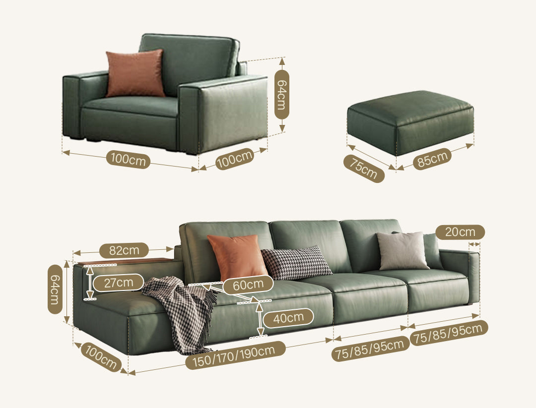 Cyril L511 Three Seater Sofa, Four Seater Sofa, Modular Sofa