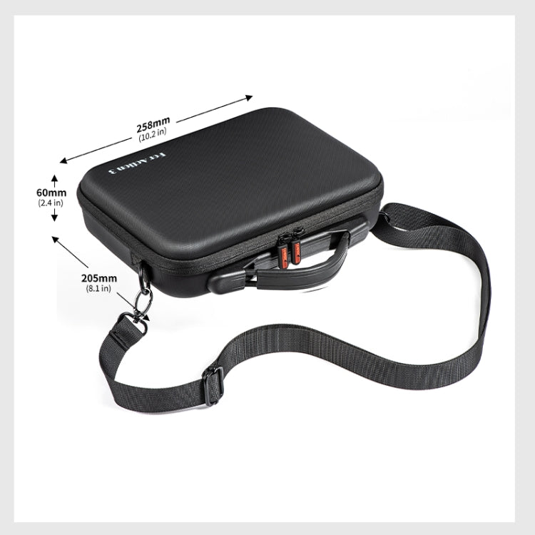 For DJI Osmo Action 3 STARTRC Camera and Accessories Storage Case Bag(Black)