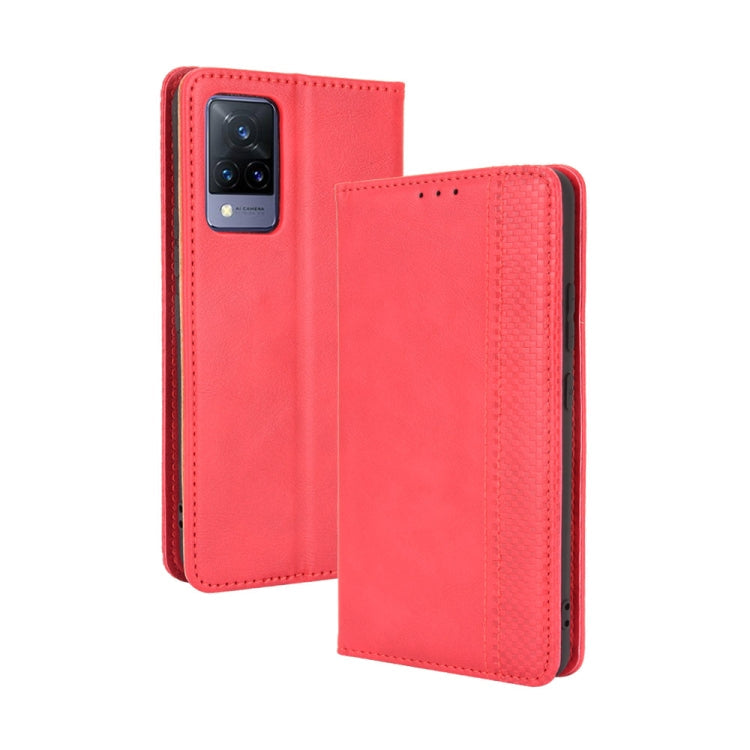 Magnetic Buckle Retro Crazy Horse Texture Horizontal Flip Leather Case with Holder & Card Slots & Photo Frame, For Motorola Moto G60 / Moto G40 Fusion, For OPPO Realme C11 2021 / Realme C20 / Realme C20a, For OPPO Reno5 A, For TCL 20 Pro 5G, For TCL 20...