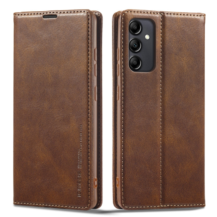 LC.IMEEKE RFID Anti-theft Leather Phone Case, For Samsung Galaxy A14 4G/5G