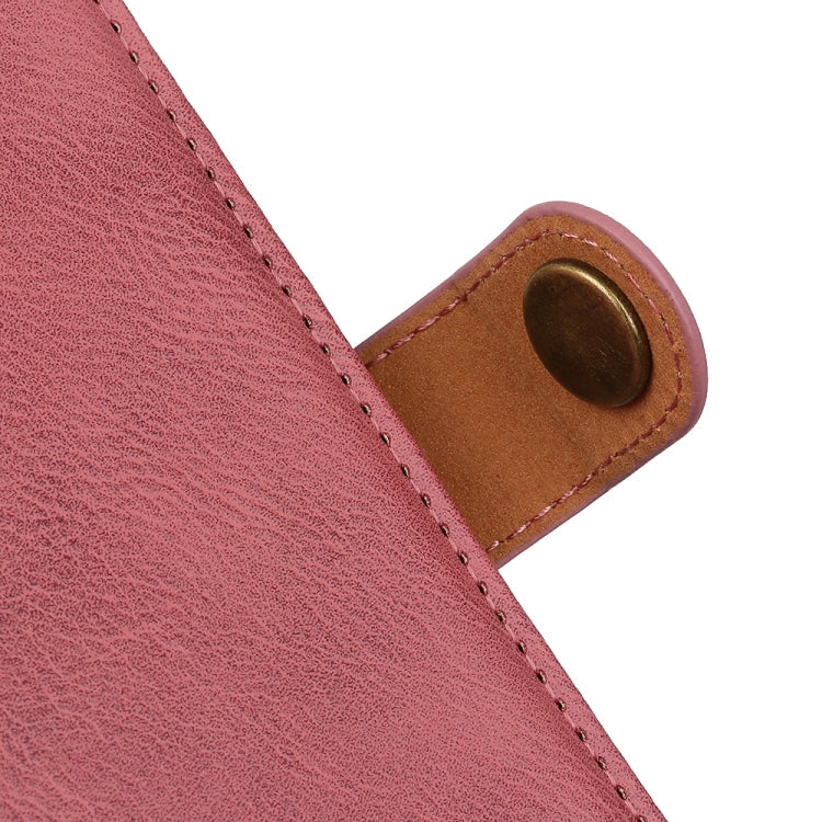 KHAZNEH Cowhide Texture Horizontal Flip Leather Case with Holder & Card Slots & Wallet, For Samsung Galaxy A21s