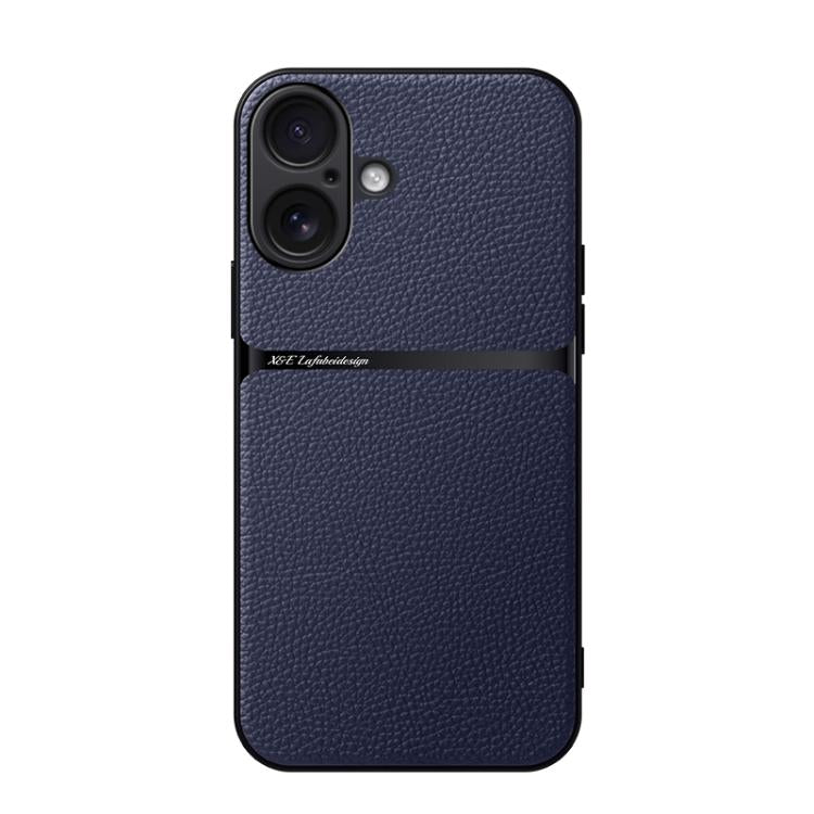 Litchi Leather Magnetic Full Coverage Shockproof Phone Case, For iPhone 17e / 16e, For iPhone 17 Pro Max, For iPhone 17 Pro, For iPhone 17