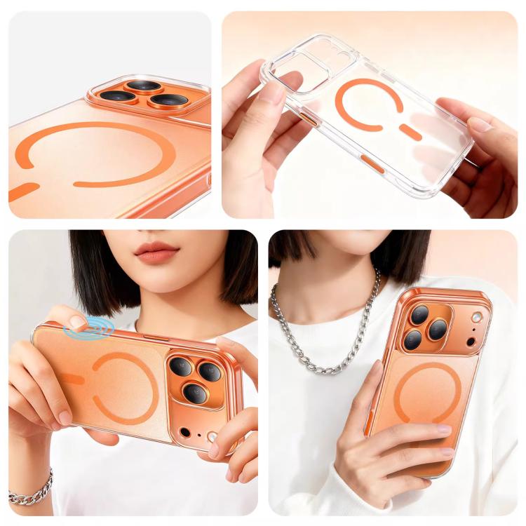 XDcase Frosted Transparent Magnetic Shockproof Phone Case, For iPhone 18 Pro, For iPhone 18 Pro Max, For iPhone 17 Pro Max, For iPhone 17 Pro, For iPhone 17