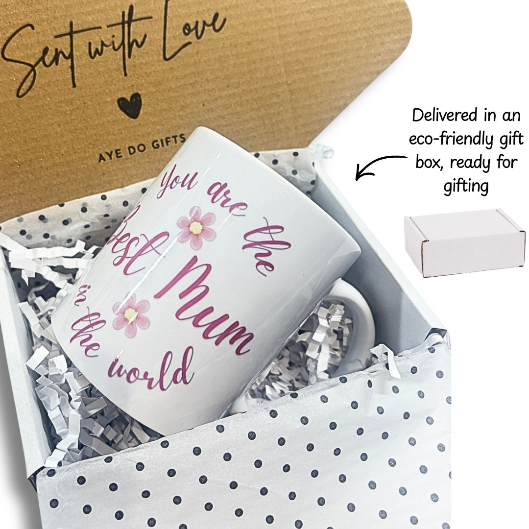 Personalised Bee Happy Mug | Gift for Friend, Sister