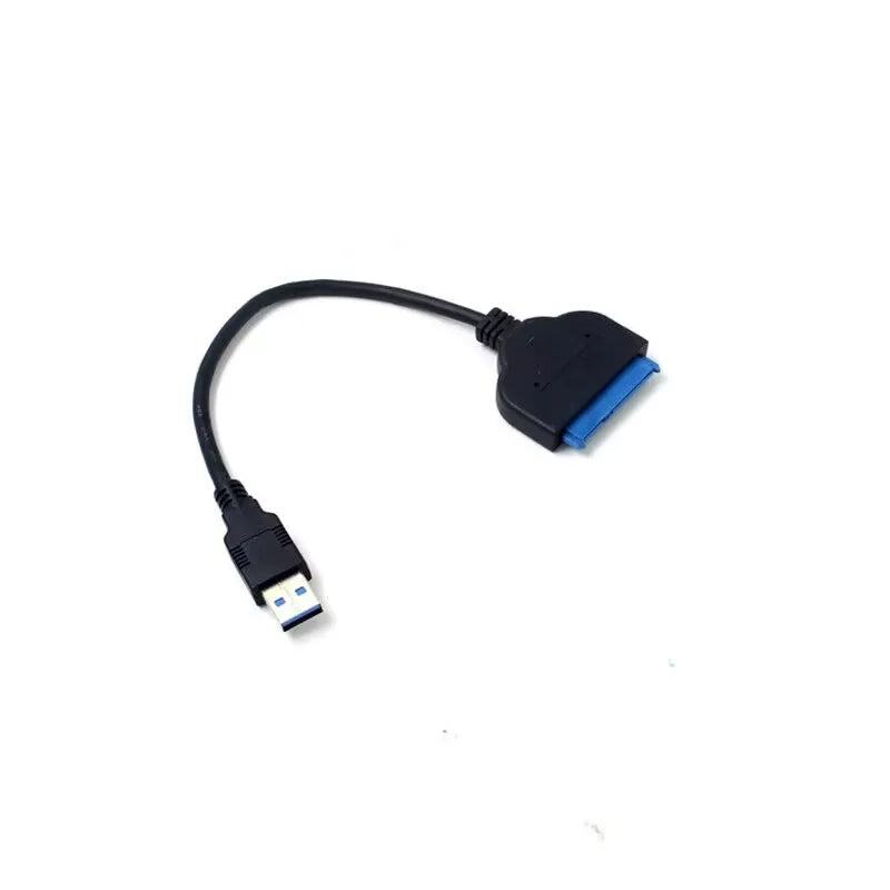 USB3.0 to SATA 22Pin 2.5" Inch Adapter Converter SSD HDD Data Cable for Drives External Hard Drive UASP