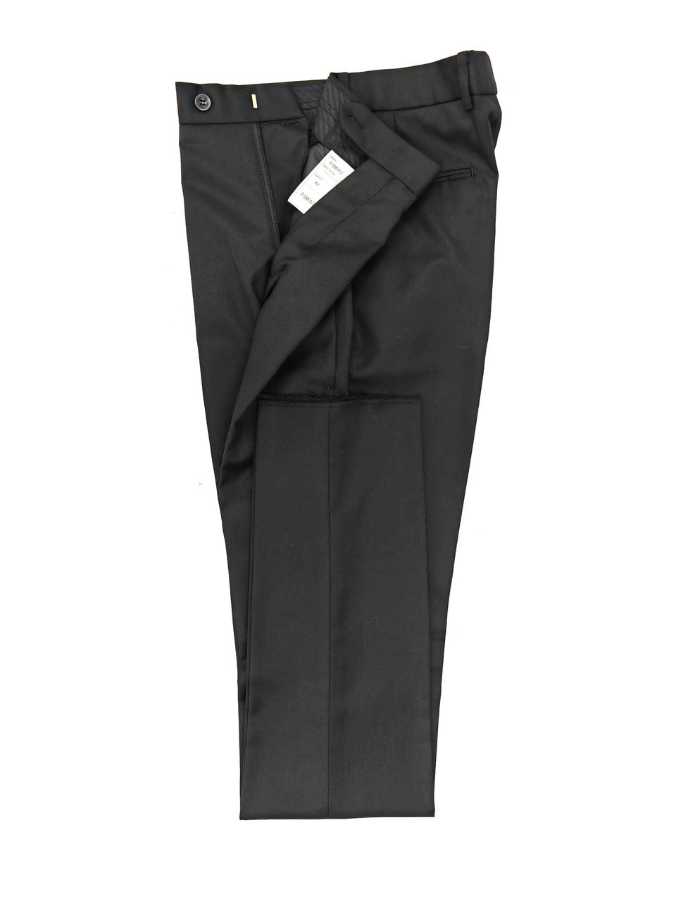 Men's Black Double-Breasted Slim Fit Suit
