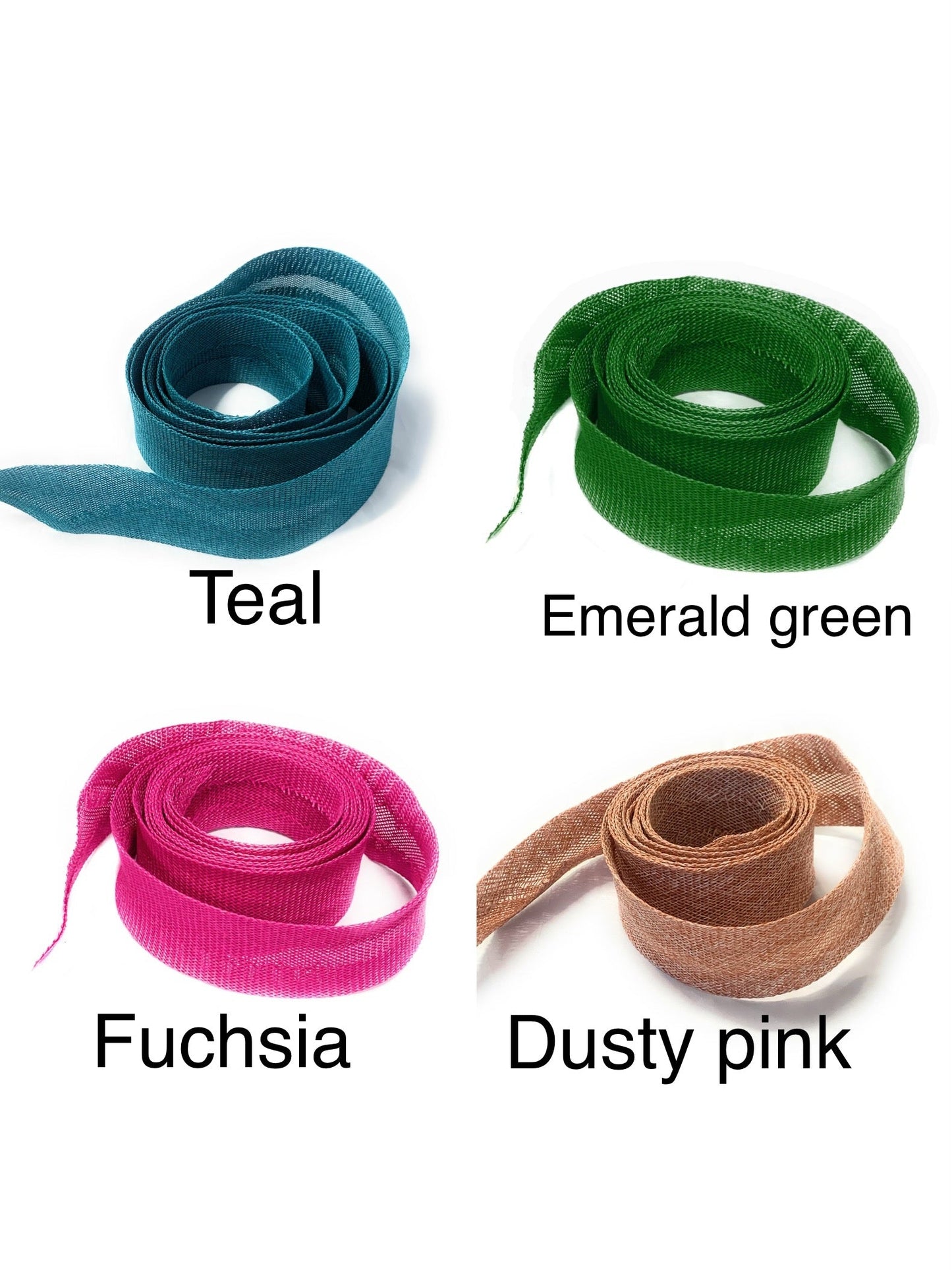 4cm Wide Millinery Strip 2.4m LONG Fascinator Hat Making Supplies Trimmings