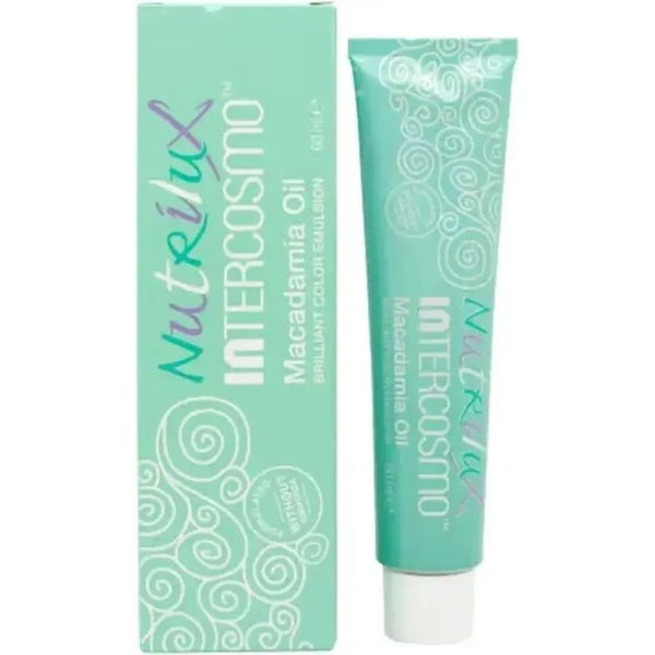 Intercosmo Nutrilux Macadamia Oil Hair Colour 60ml - 5.13 Light Brown Golden Ash