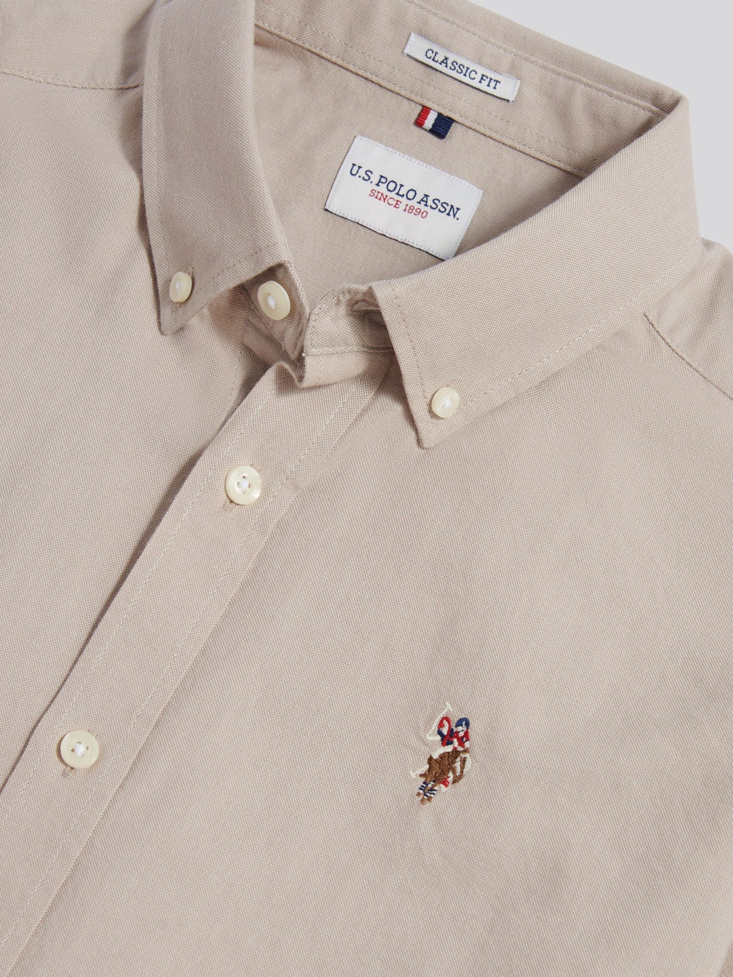 Mens Short Sleeve Oxford Shirt String